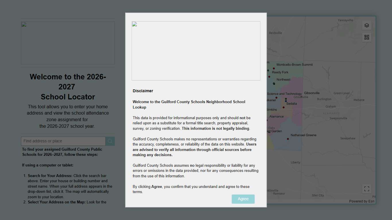 GCS 2026-2027 Attendance Zones