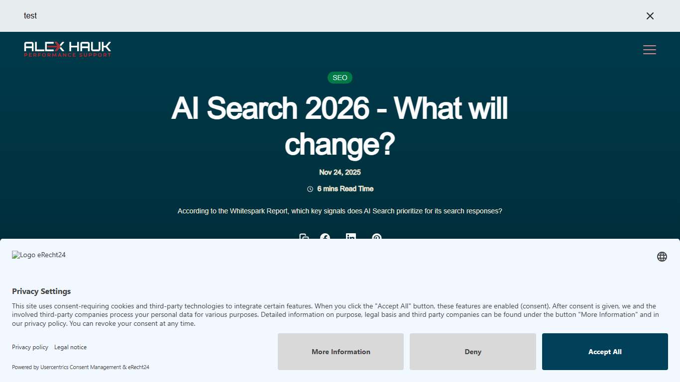 AI Search 2026 - What will change? Whitspark SEO Report 2026 - Ranking factors_010